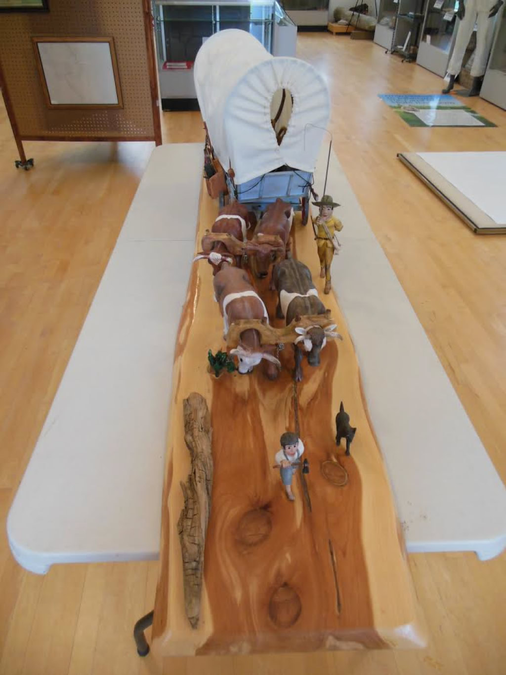 THE 1843 PRAIRIE SCHOONER"