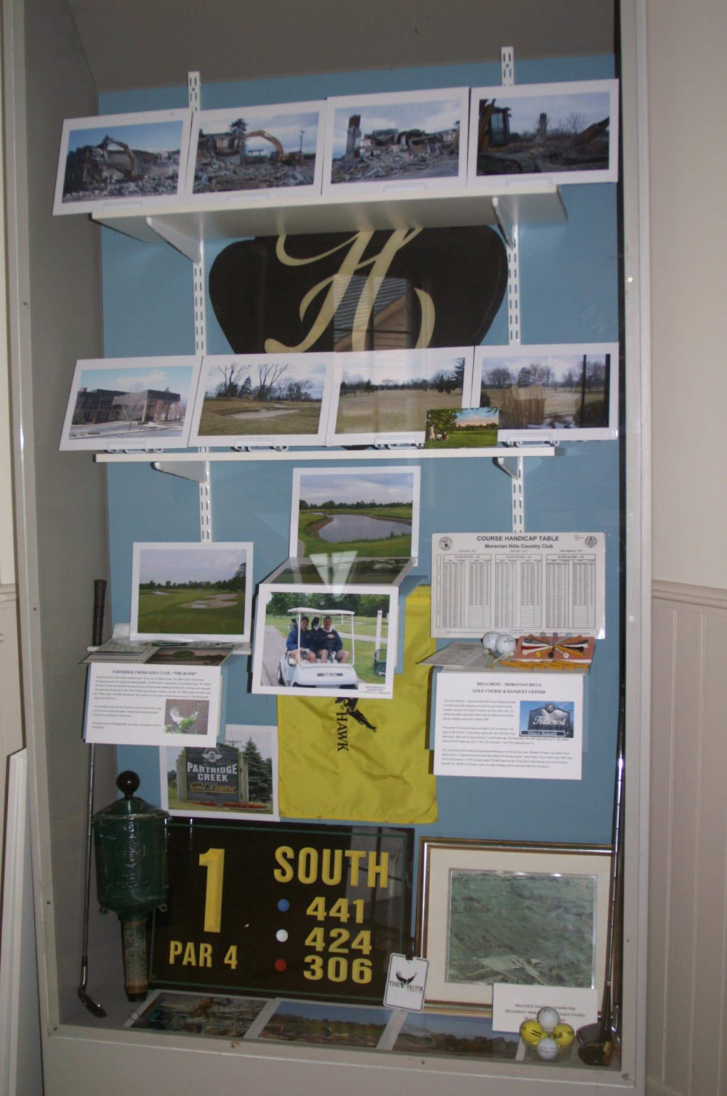 MORAVIAN HALL DISPLAY