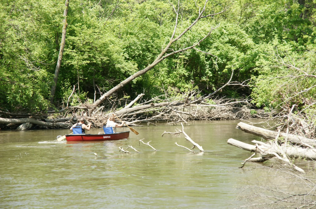 CANOEING THE CLINTON