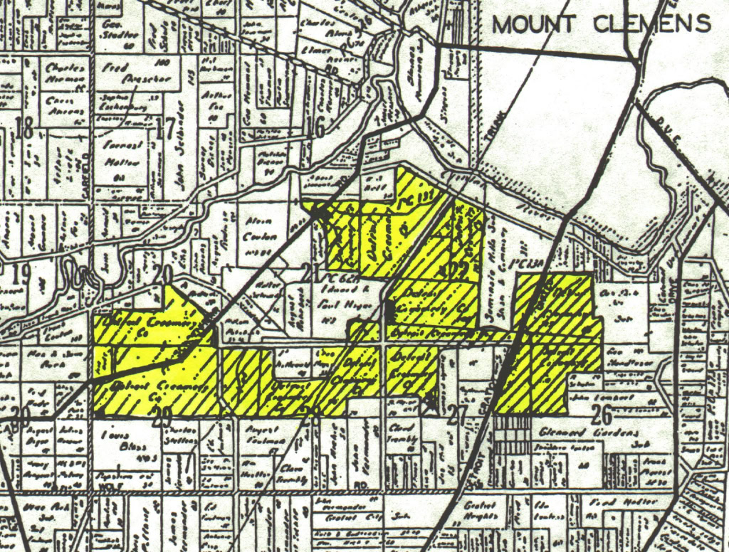 Creamery map