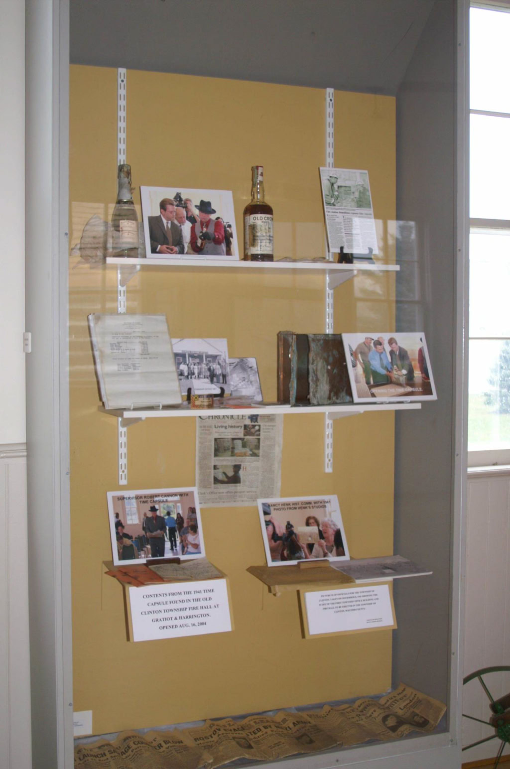 MORAVIAN HALL DISPLAY