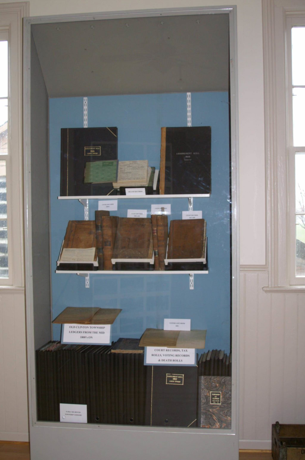 MORAVIAN HALL DISPLAY