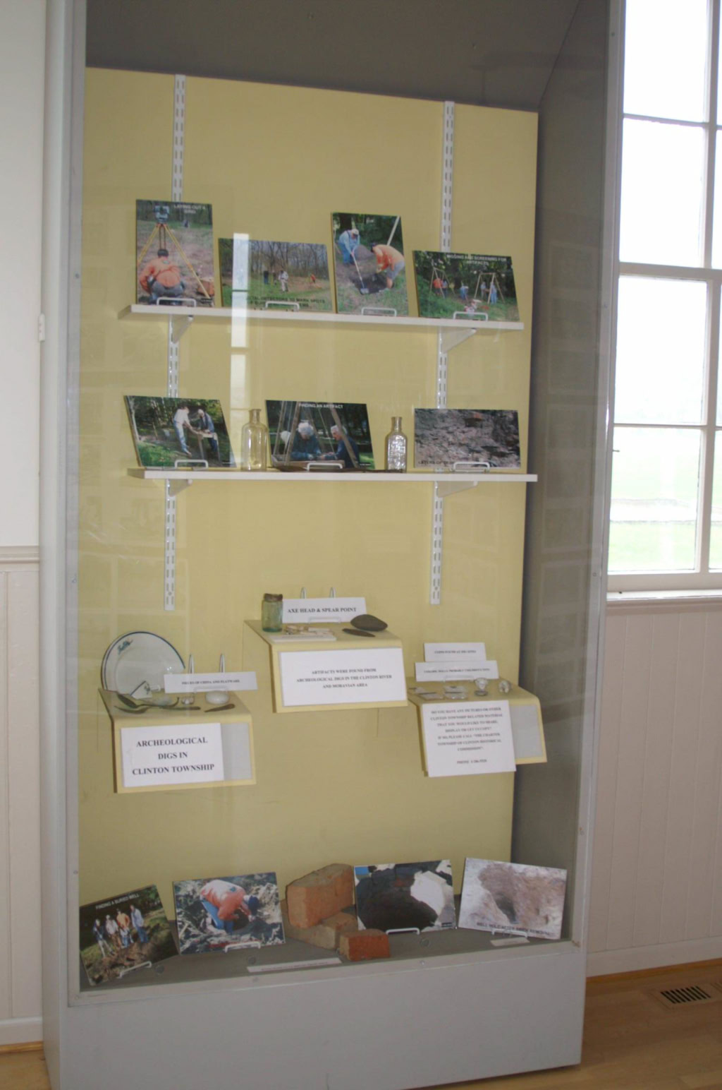 MORAVIAN HALL DISPLAY