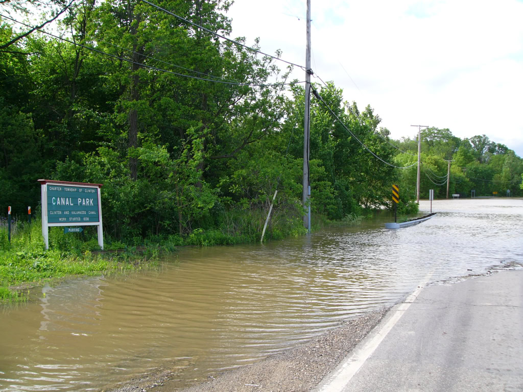 Flood at Canal Park