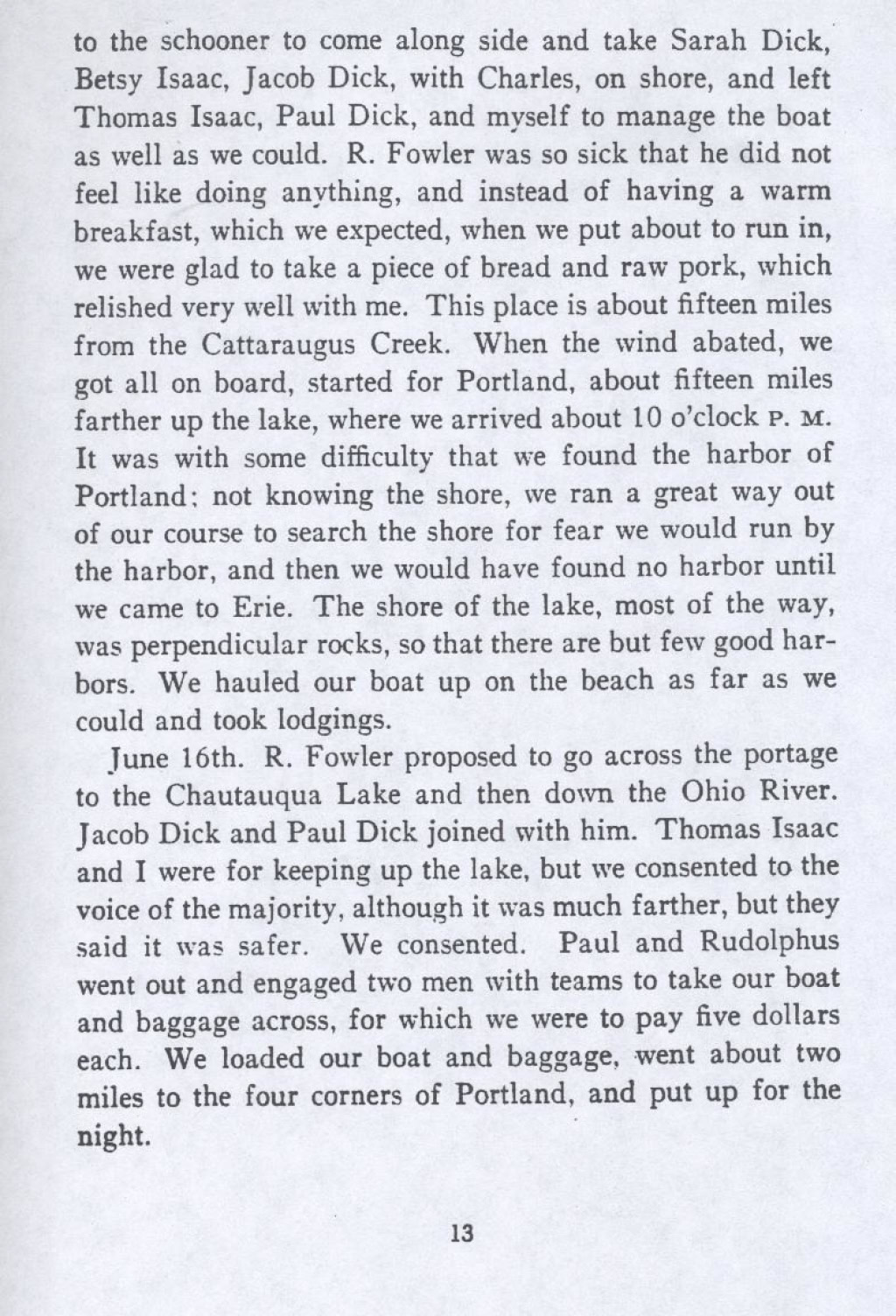 p16  1817 Journal Thomas Dean