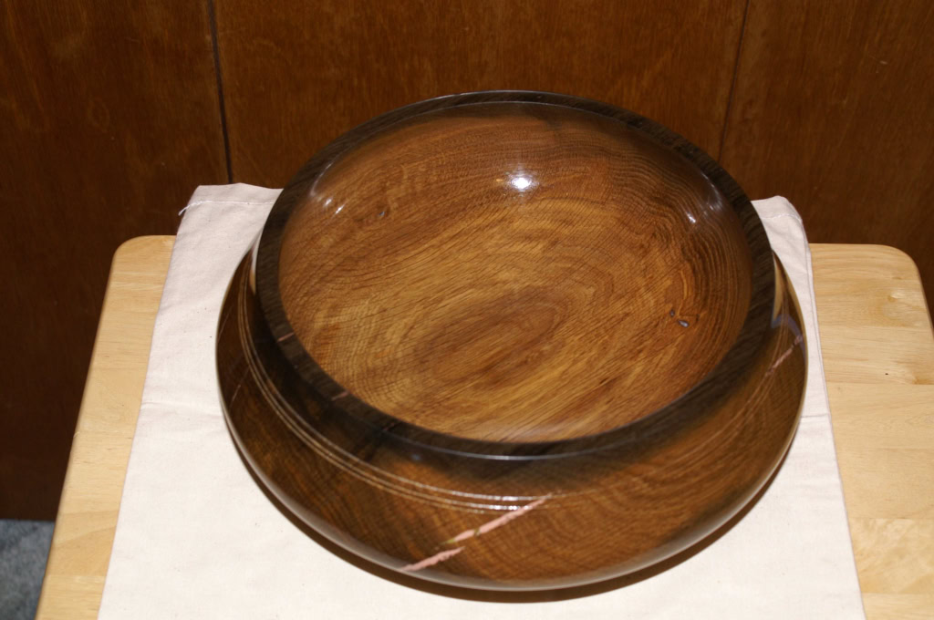 BOWL FROM CANAL TIMBER